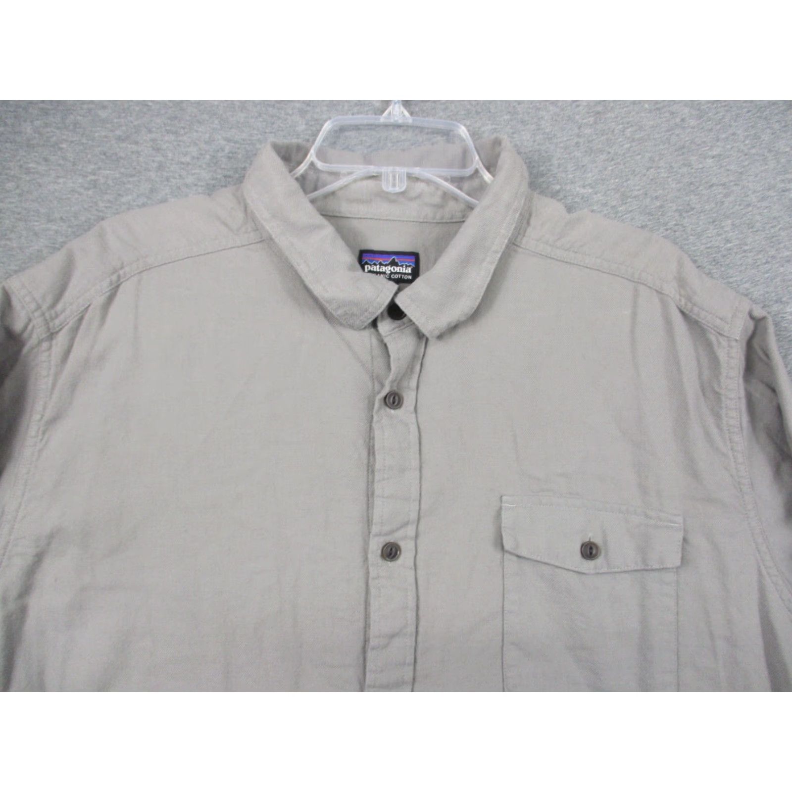 Patagonia Patagonia Shirt Mens 2XL Gray Flannel Cotton Outdoor Fjord Vintage Size US XXL / EU 58 / 5 - 2 Thumbnail