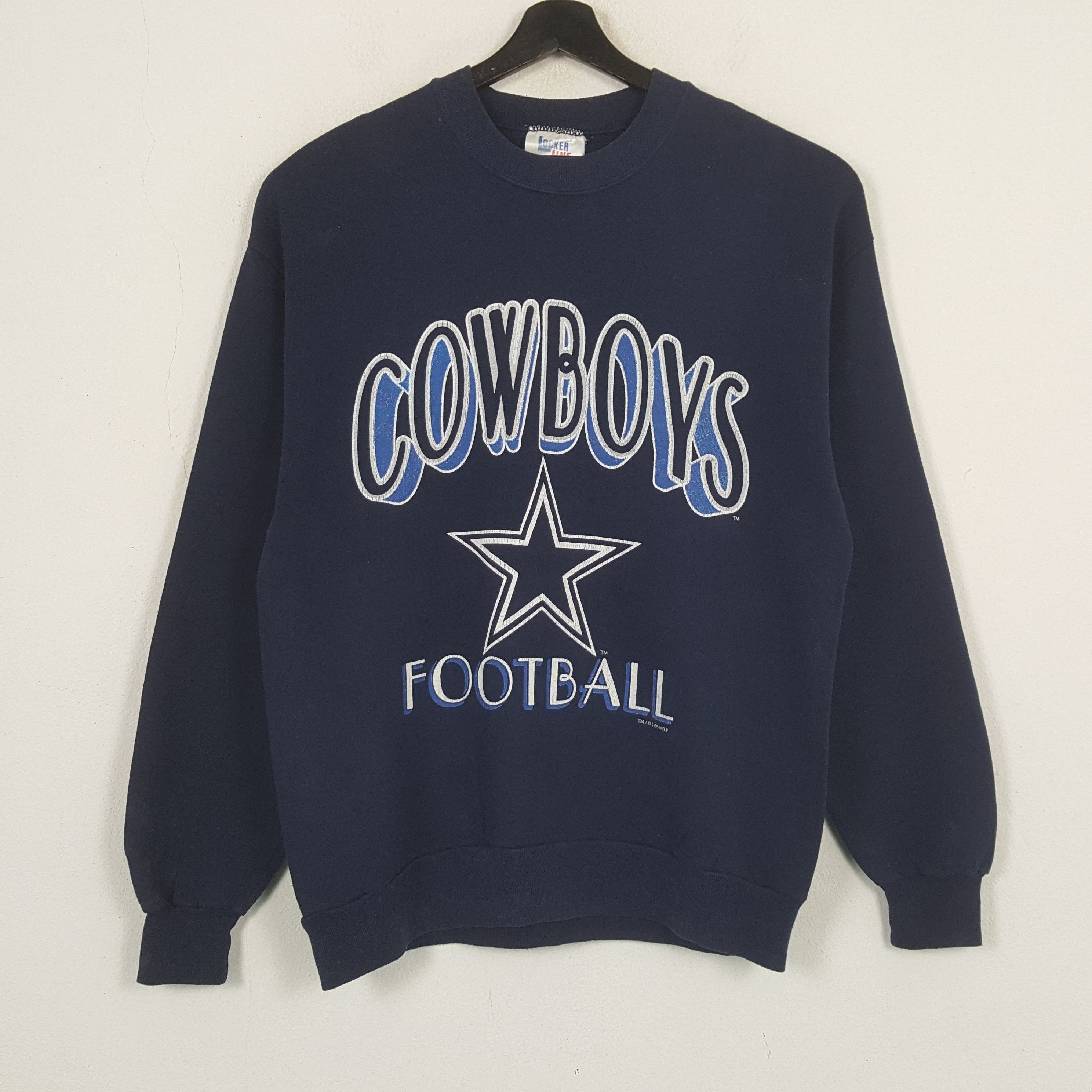 NFL NFL Dallas Cowboys Football Team Vintage Sweatshirt C290N9 Size US M / EU 48-50 / 2 - 1 Thumbnail