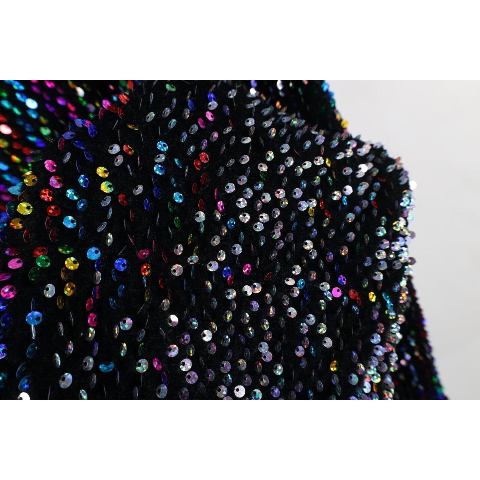 Vintage Vintage 90s Y2K Streetwear Rainbow Sequin Dress Size M / US 6-8 / IT 42-44 - 8 Thumbnail