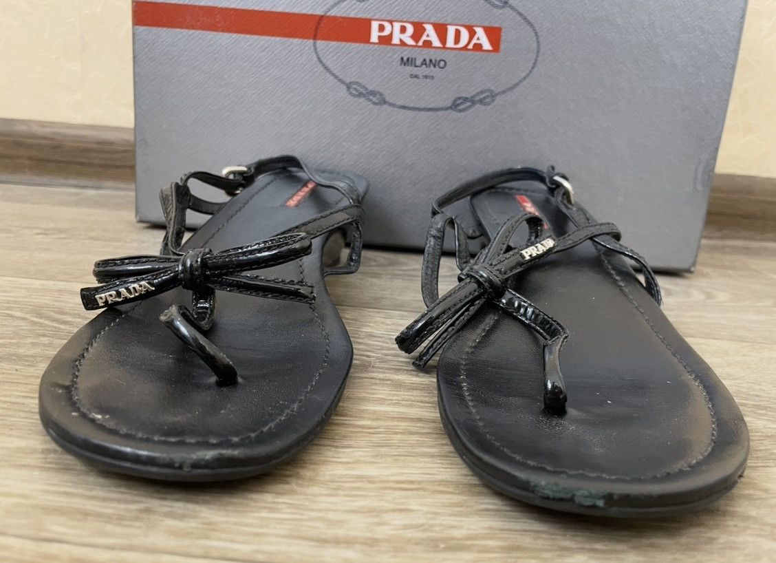Prada Prada sandals size 39 IT Size US 9 / IT 39 - 3 Thumbnail