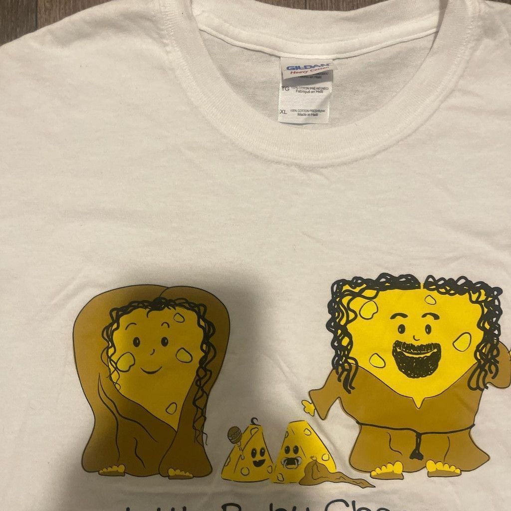 Gildan Little Baby Cheeses cotton t-shirt size XL Size XL / US 12-14 / IT 48-50 - 2 Thumbnail