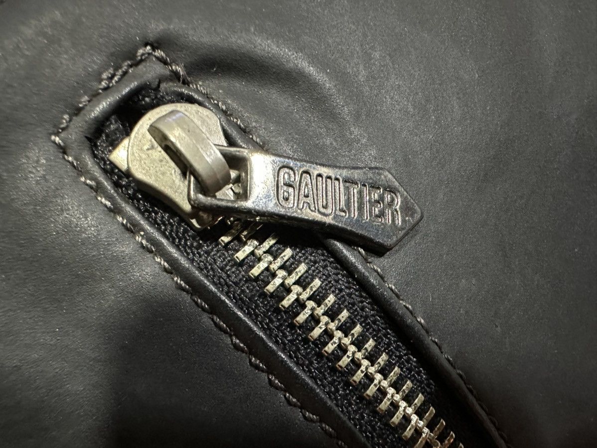 Gaultier Homme Objet × Jean Paul Gaultier 🔥Vintage Jean Paul Gautier Leather Tote Bag Zip JPG Bag Size ONE SIZE - 8 Thumbnail