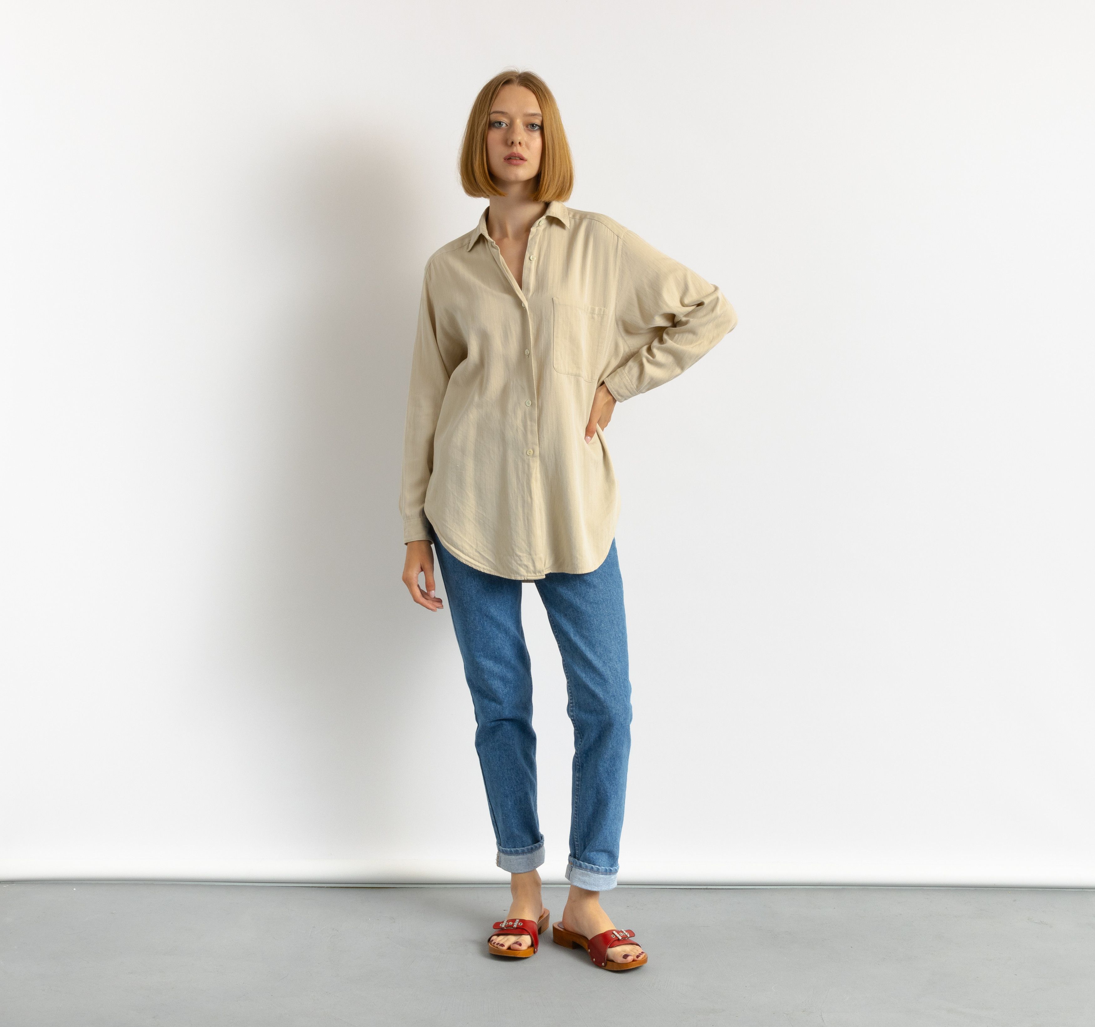 Vintage Preowned Sophisticated Robert Friedman Large Shirt 8701 Size L / US 10 / IT 46 - 3 Thumbnail