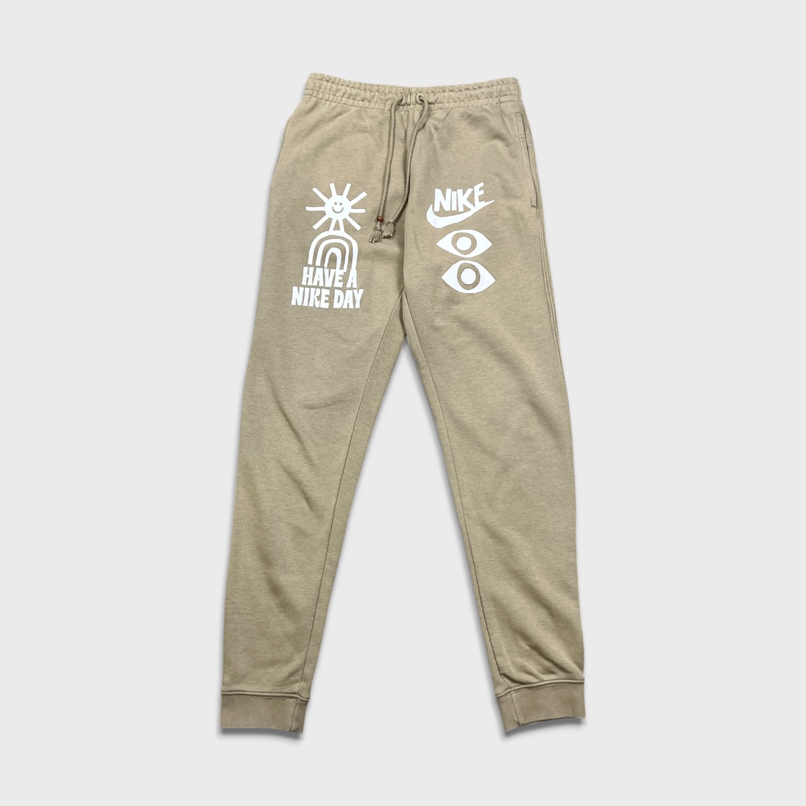 Nike × Vintage Nike Sportswear Sweatpants Nice Day Taper Leg Fleece Jogger Size US 28 / EU 44 - 1 Thumbnail