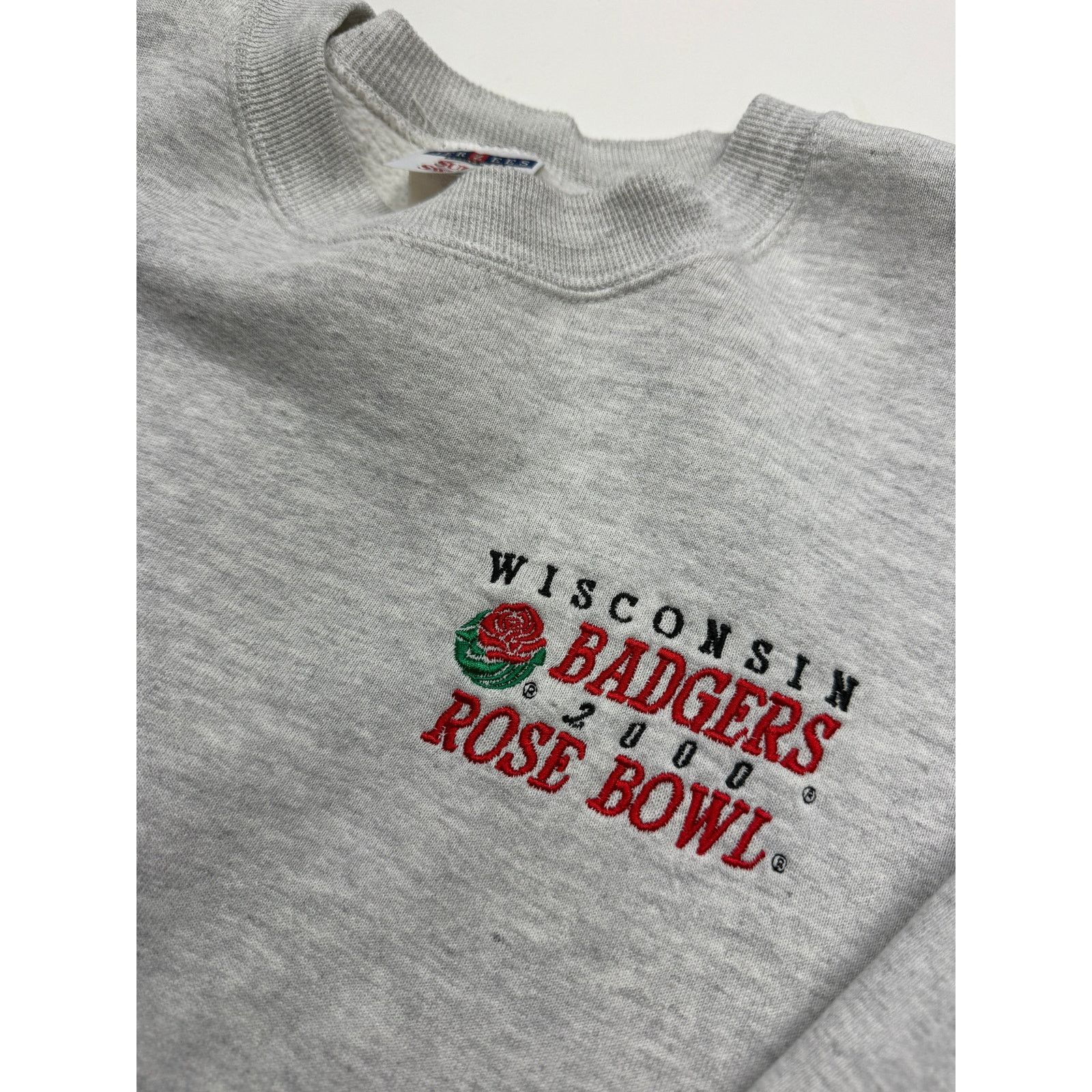 Vintage Vintage 2000 Wisconsin Badgers Rose Bowl NCAA Size XL Size US XL / EU 56 / 4 - 4 Thumbnail