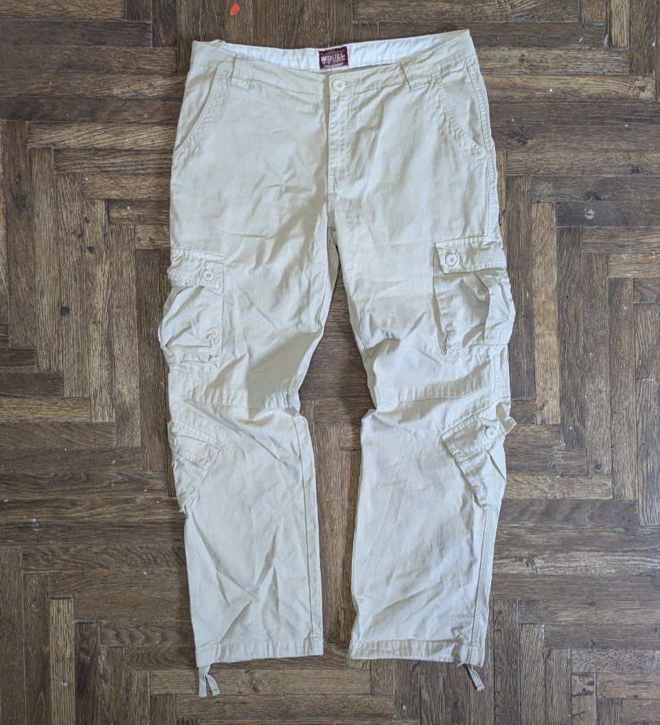 Japanese Brand MATCHSTICK by MATCH Cargo Pants Size US 39 - 14 Thumbnail