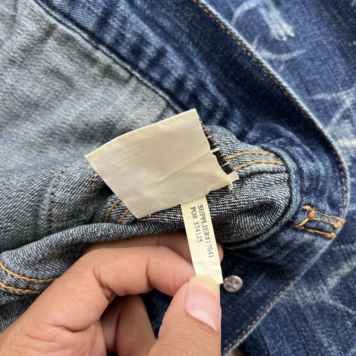 Denim & Supply Ralph Lauren Denim & Supply Ralph Lauren Distressed America Denim Jacket Size US M / EU 48-50 / 2 - 7 Thumbnail