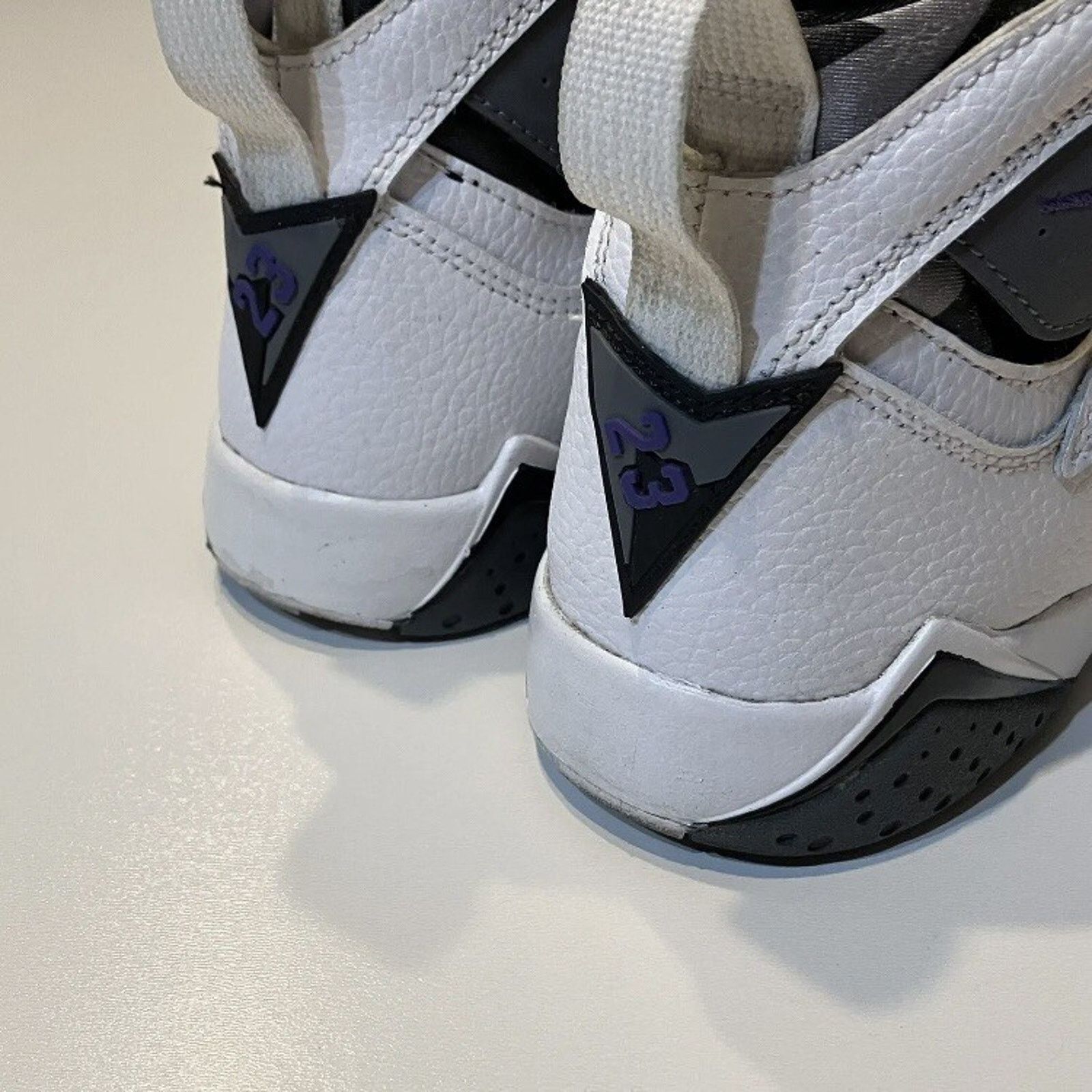 Nike Nike Air Jordan 7 Retro Flint White Varsity Purple Size US 7 / EU 40 - 5 Thumbnail