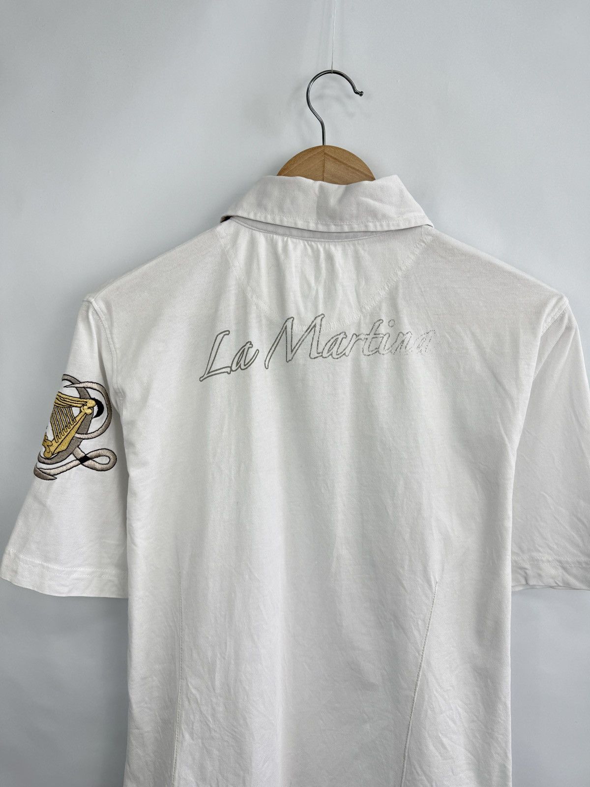 La Martina 🇦🇷 Vintage La Martina Buenos Aires Polo T-Shirt Rare Y2K Size US L / EU 52-54 / 3 - 12 Thumbnail