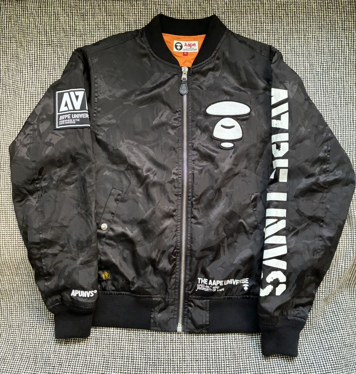 Aape Bathing Ape Windbreaker Jacket Size US XL / EU 56 / 4 - 2 Thumbnail