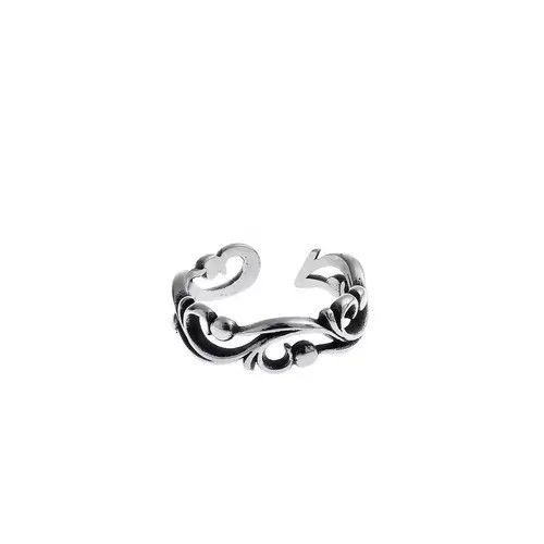 Designer × Jewelry × Vintage Retro punk ring Size ONE SIZE - 2 Thumbnail