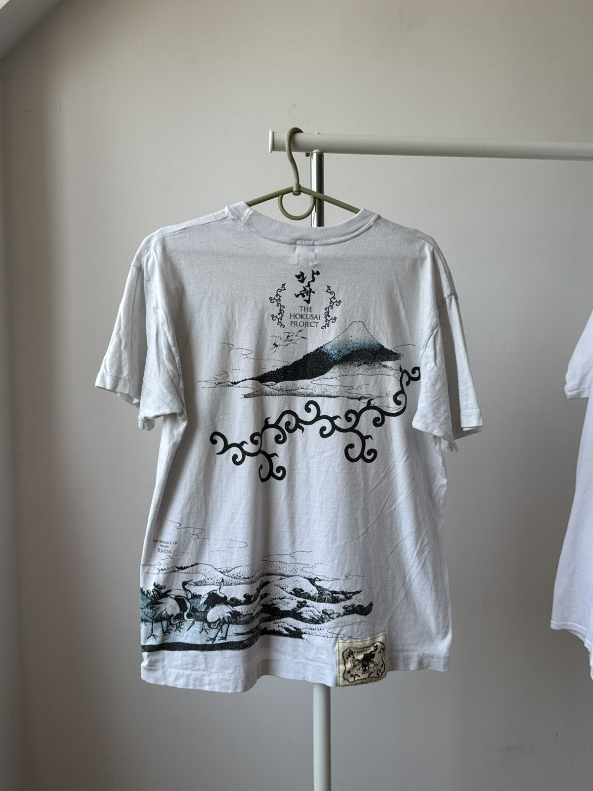 Japanese Brand 🇯🇵 Vintage 90s Kume JP Tokyo Hokusai T-Shirt kapital Y2K Size US M / EU 48-50 / 2 - 1 Thumbnail