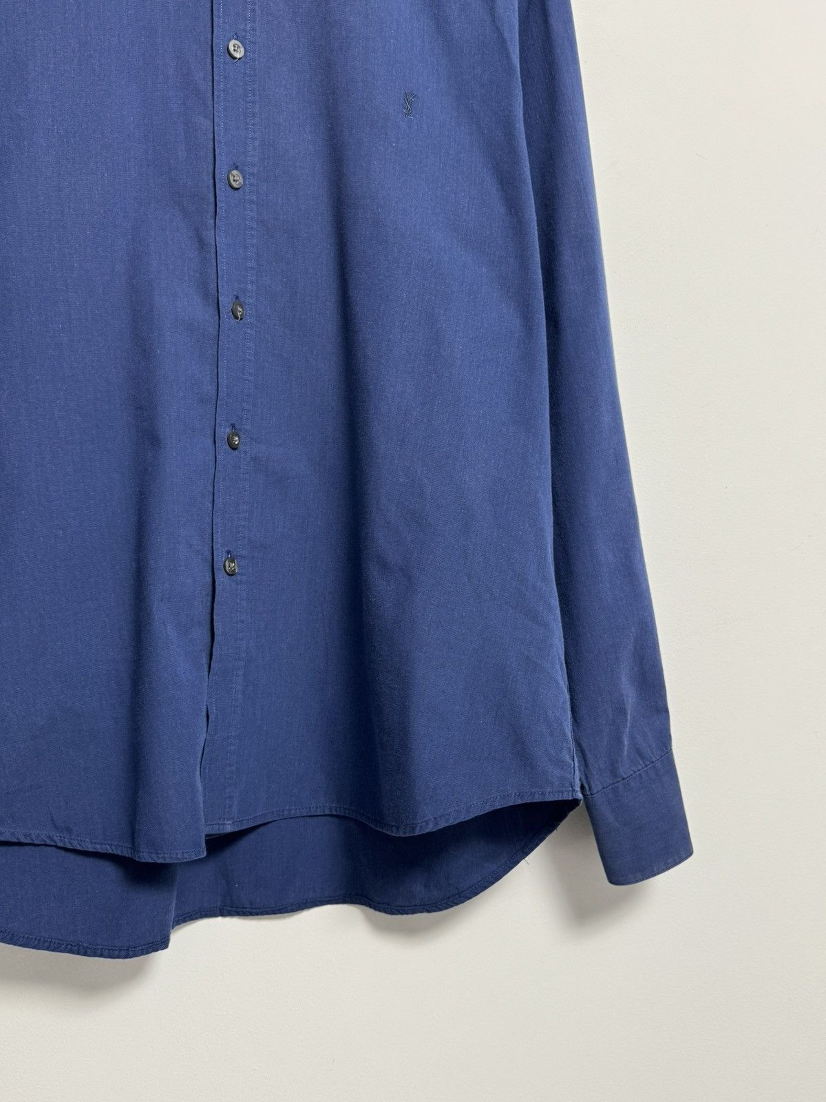 Yves Saint Laurent Yves Saint Laurent Button Up T-Shirt Size US L / EU 52-54 / 3 - 3 Thumbnail