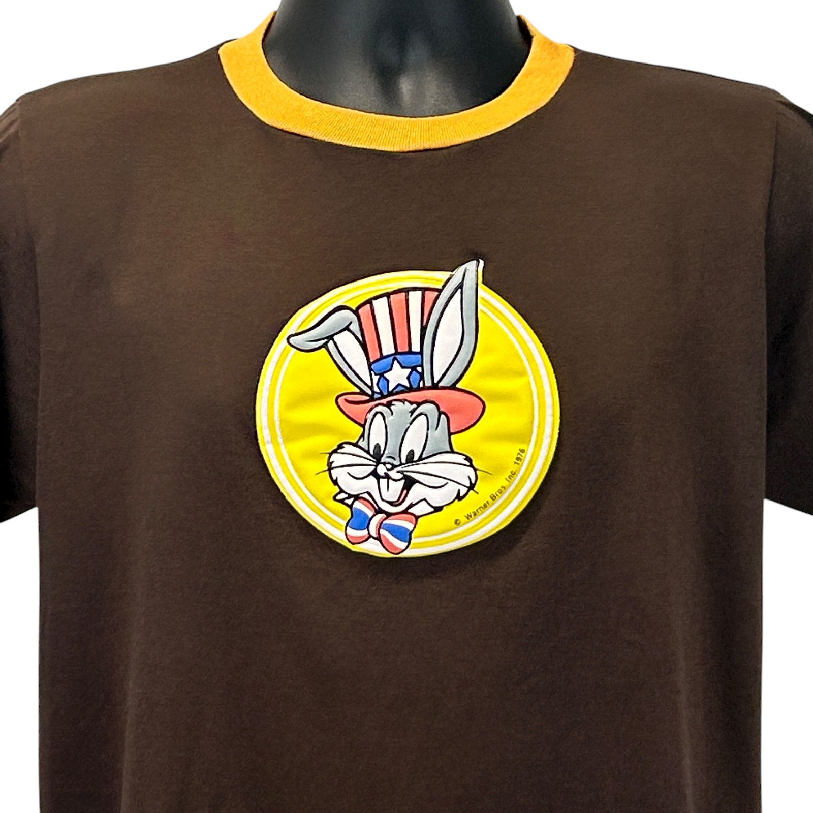 Vintage Vintage 70s Bugs Bunny USA T Shirt Patriotic M Medium Size US M / EU 48-50 / 2 - 1 Thumbnail