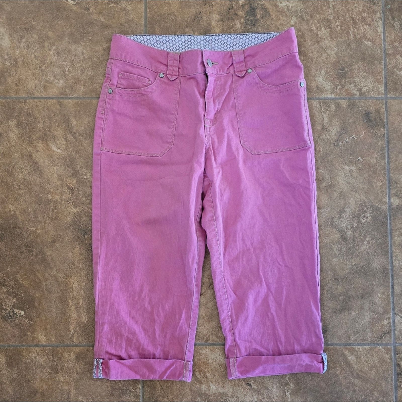 Faded Glory Pink | FADED GLORY | Casual Capri Size 30" / US 8 / IT 44 - 1 Thumbnail