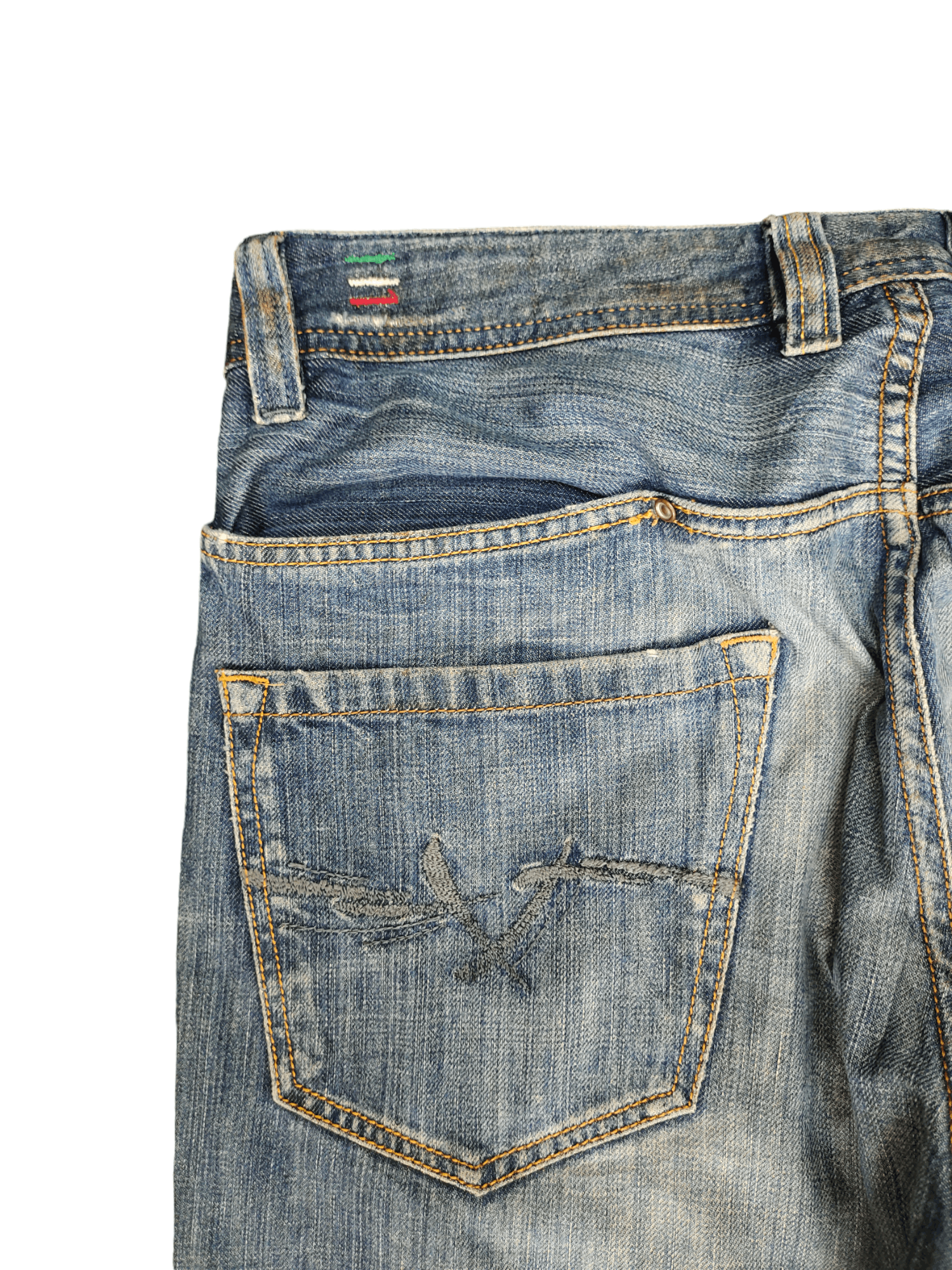 Diesel Vintage Y2k Diesel Paddom Distressed Denim Jeans Streetwear Size US 32 / EU 48 - 13 Thumbnail
