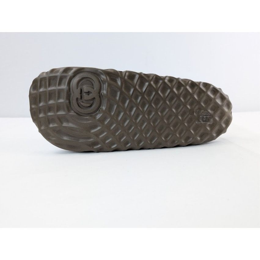 Gucci o1rshd1 Interlocking GG Water Ripple Sliders Sandals Brown Size US 11.5 / EU 44-45 - 11 Thumbnail
