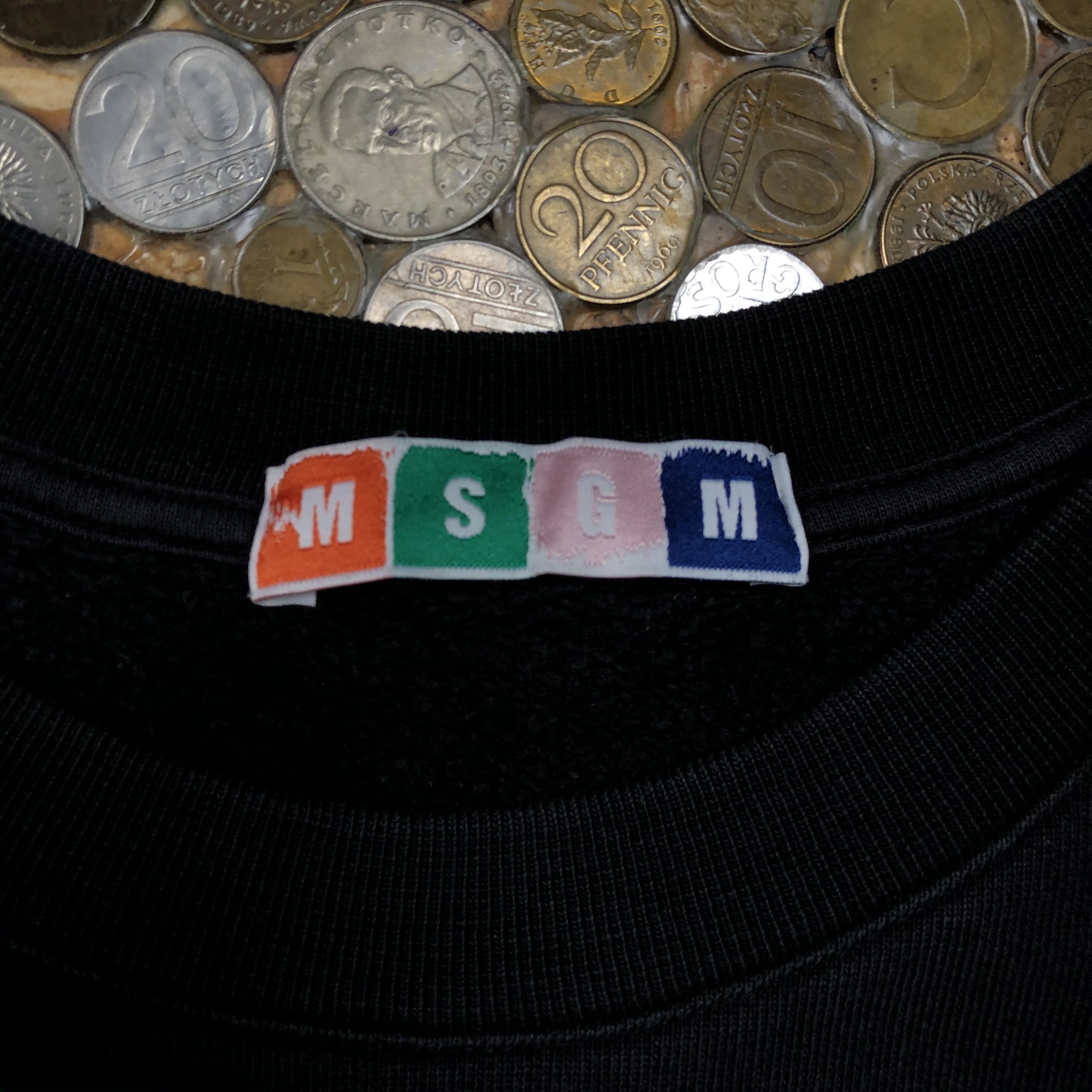 MSGM MSGM Crewneck big logo sweatshirt Size US L / EU 52-54 / 3 - 5 Thumbnail