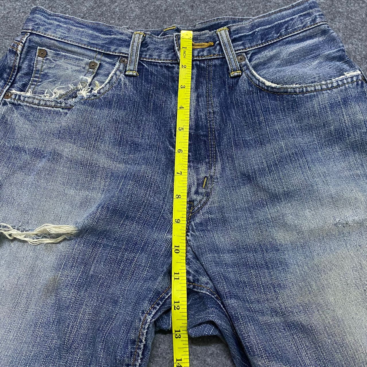 If Six Was Nine 💥Best Offer💥 Edwin 505z Selvegde Redline Distressed Denim Size US 30 / EU 46 - 13 Thumbnail