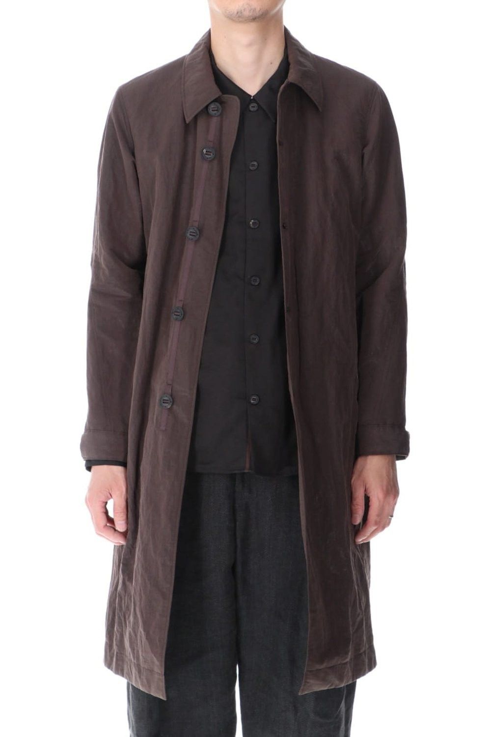 Devoa Devoa 21SS Coat lightweight highdensity Co/Pe Mud Gray Size US M / EU 48-50 / 2 - 10 Thumbnail
