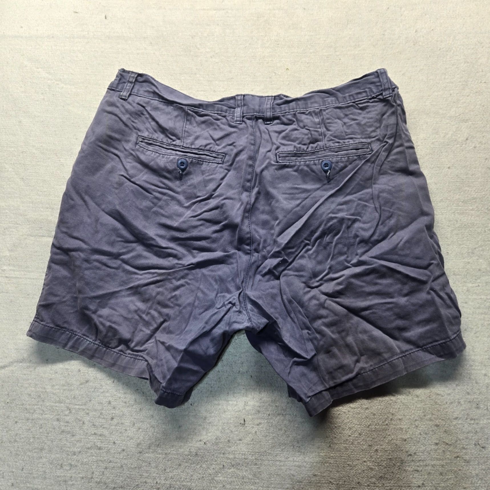 Architect Architect Shorts Men Adult Size 38 W Blue Cotton Chino Flat Front Regular Vintage No Size US 38 / EU 54 - 8 Thumbnail