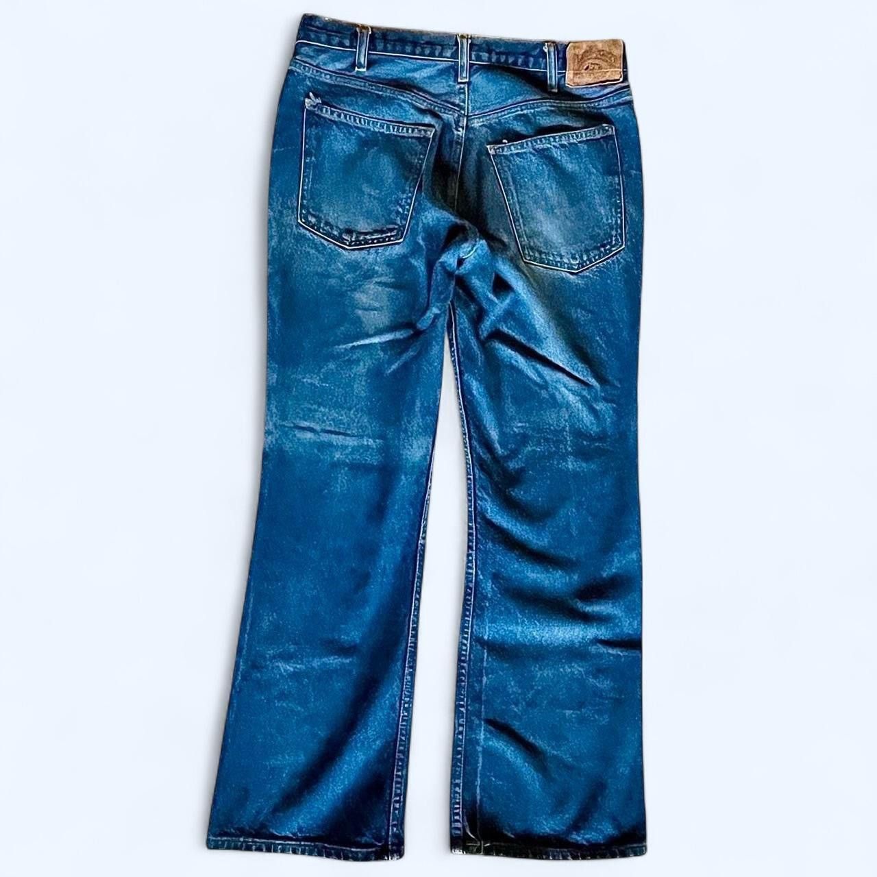 Vintage Vintage Plain Pockets Flair Leg Denim Jeans - 34 Size US 34 / EU 50 - 6 Thumbnail