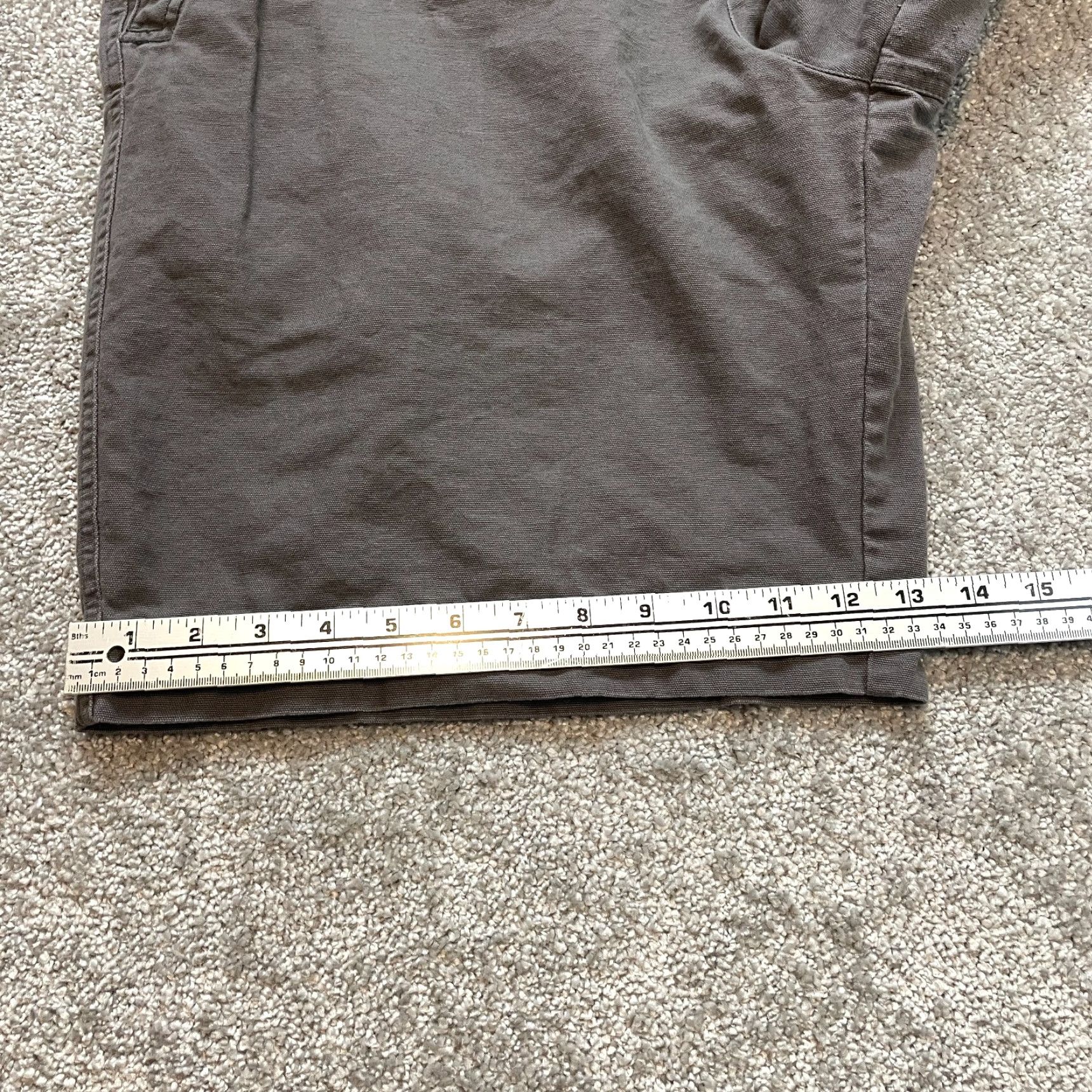 Vintage Columbia Shorts Mens 38 Gray Chino Bermuda Hiking Outdoor 10" Inseam Athletic Casual Size US 38 / EU 54 - 2 Thumbnail