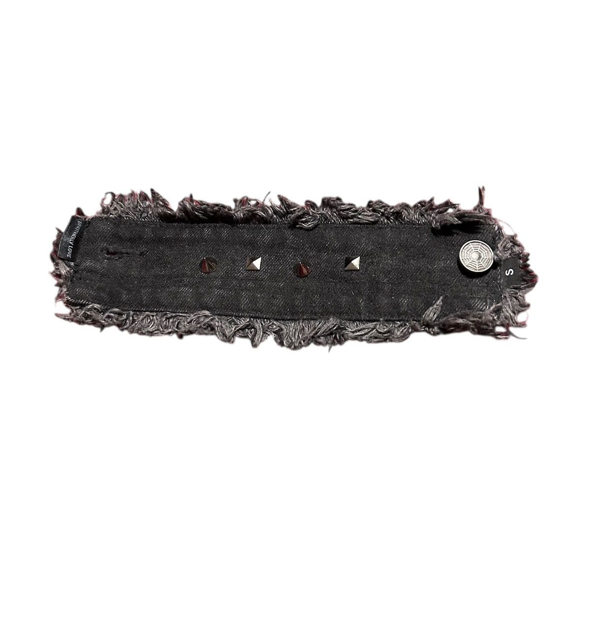 Brotherly Love Spiked Denim Bracelet Size ONE SIZE - 1 Thumbnail