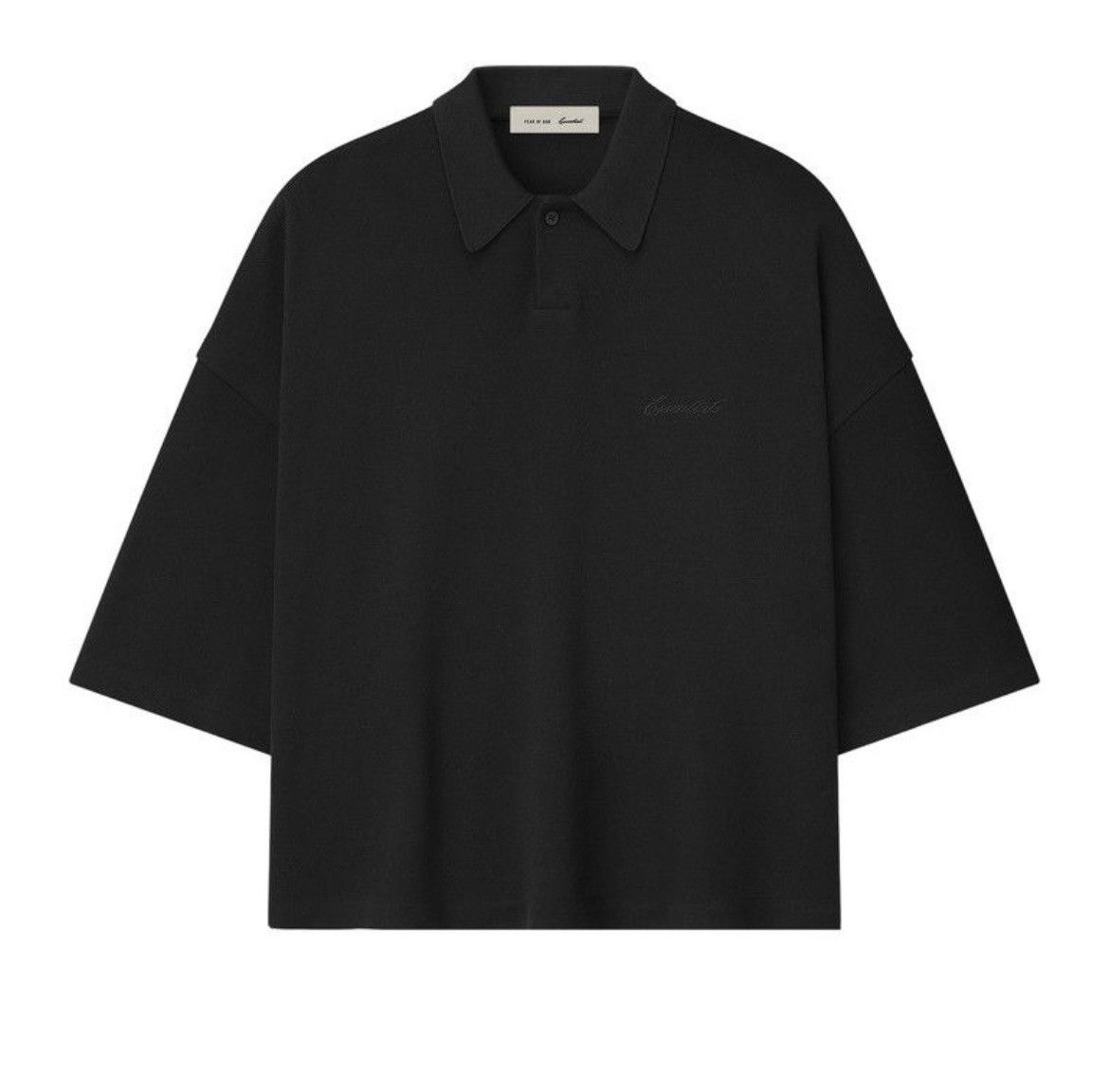 Fear of God Fear of god essentials signature 90’s cropped polo Size L Size US L / EU 52-54 / 3 - 1 Thumbnail