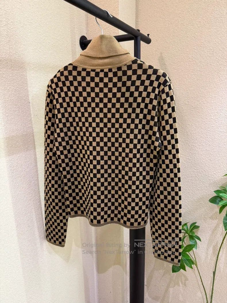 Fendi Fendi Checkerboard High Neck Sweater Size M / US 6-8 / IT 42-44 - 2 Thumbnail