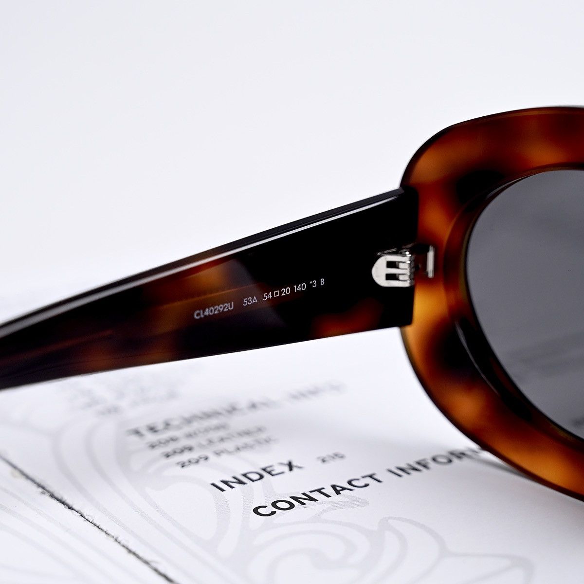 Celine CELINE CL40292U 53A SUNGLASSES Size ONE SIZE - 7 Thumbnail
