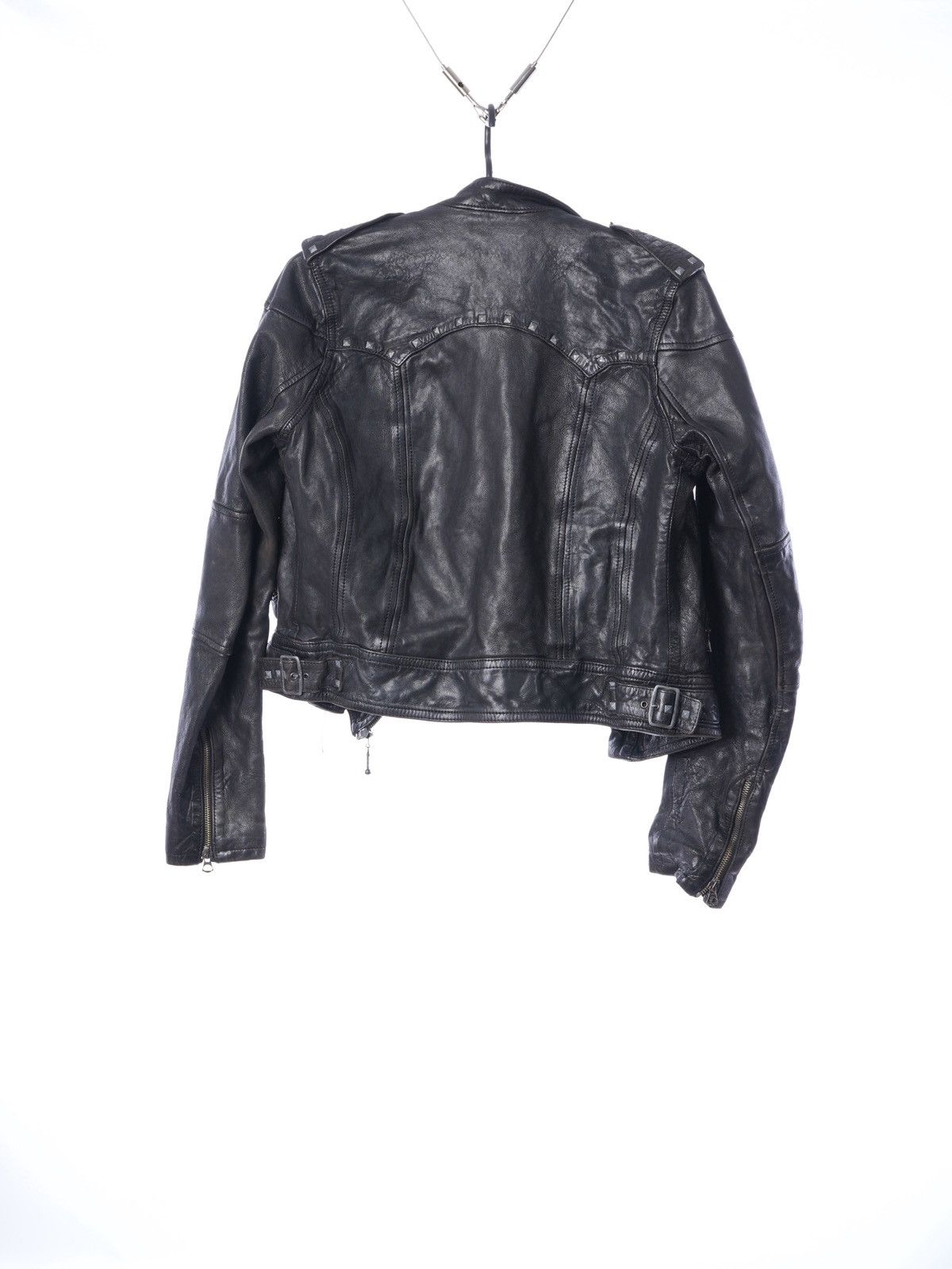 Levi's Levis Leather Moto Biker Jacket Special Edition Roots S Size S / US 4 / IT 40 - 10 Thumbnail