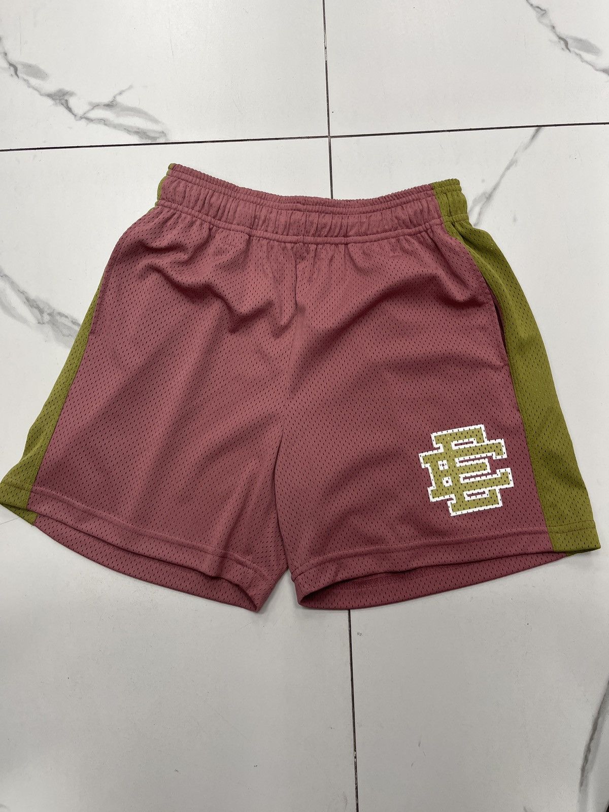 Eric Emanuel Eric Emanuel EE Basic Short "Deco Rose/Moss" Size US 30 / EU 46 - 1 Thumbnail