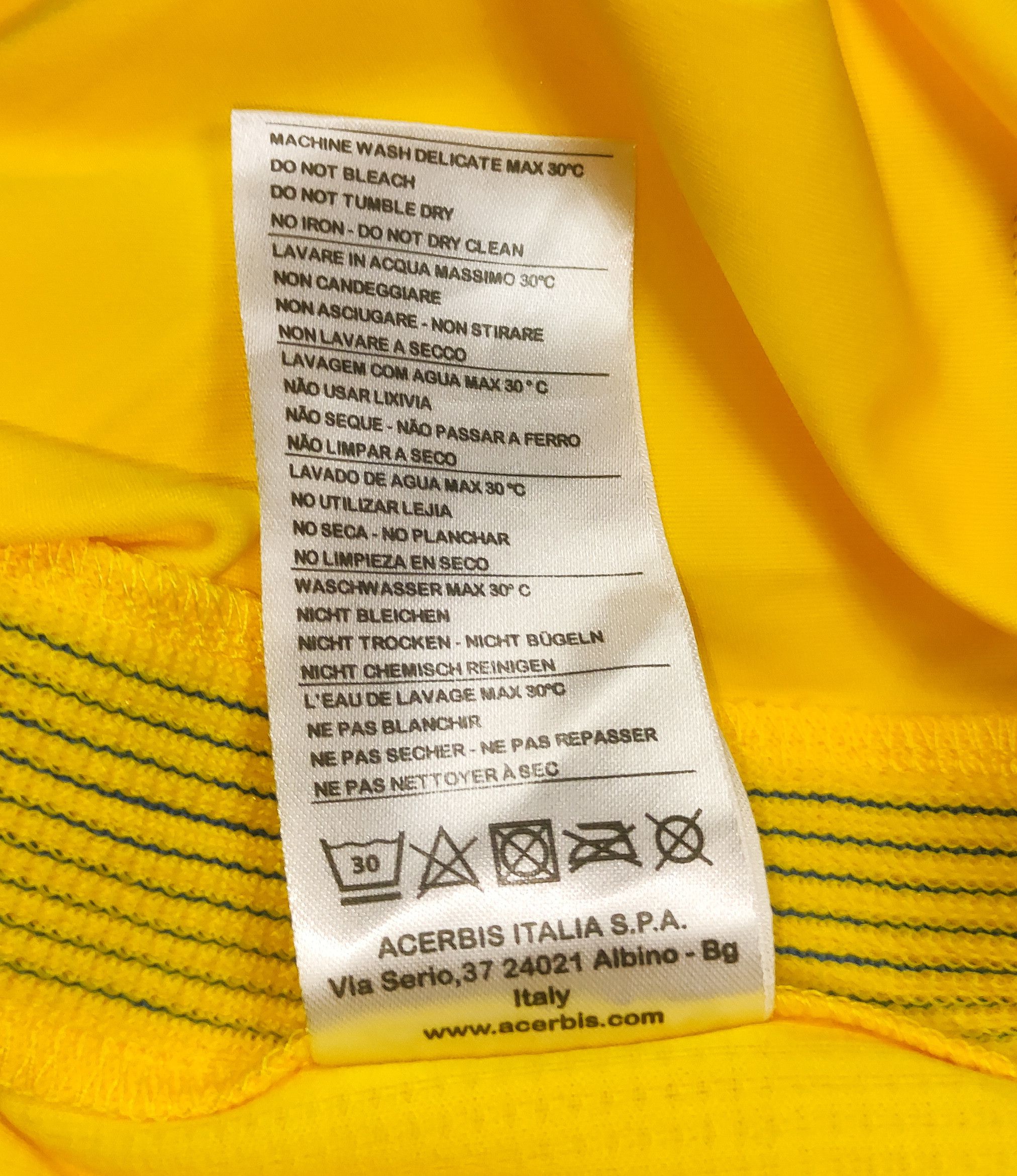 Other UD Las Palmas 2018 2019 Acerbis Home Shirt Size US L / EU 52-54 / 3 - 5 Thumbnail