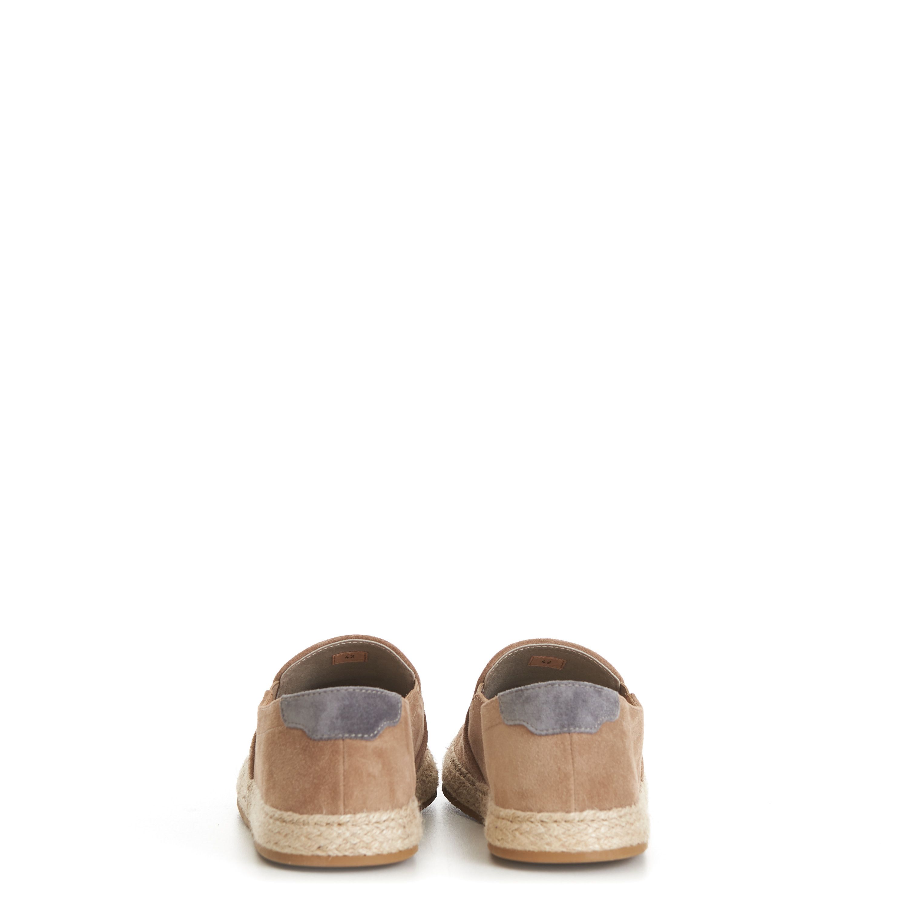 Brunello Cucinelli Brown Slip-on Shoes Espadrilles - Rope Insert, Suede Size US 10 / EU 43 - 7 Thumbnail