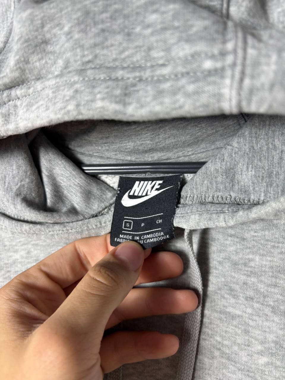 Nike Nike Boxy Bazed Grey Y2K Hoodie Size US M / EU 48-50 / 2 - 10 Thumbnail