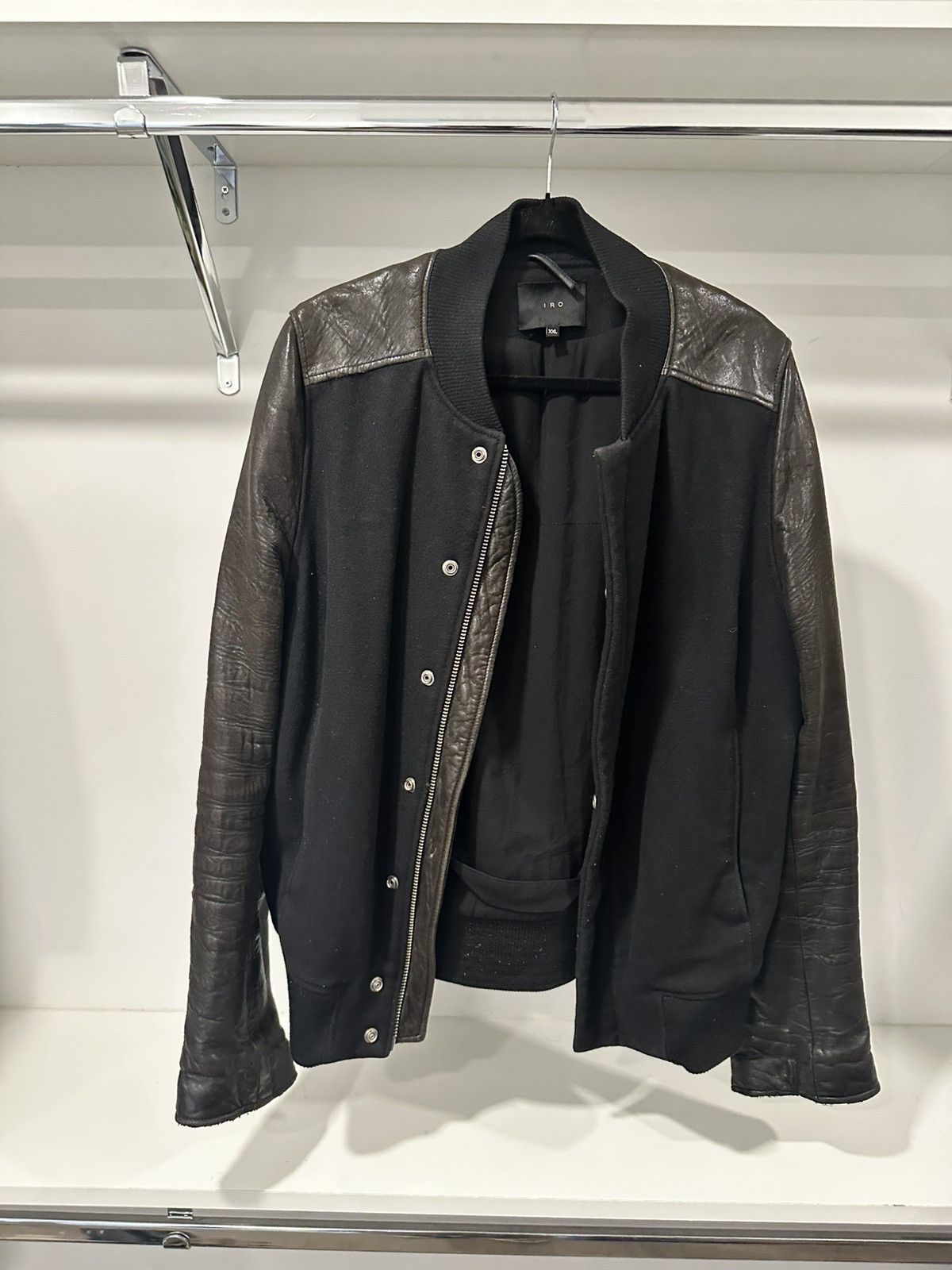 Iro Iro Mens Leather Jacket Size US XXL / EU 58 / 5 - 1 Thumbnail