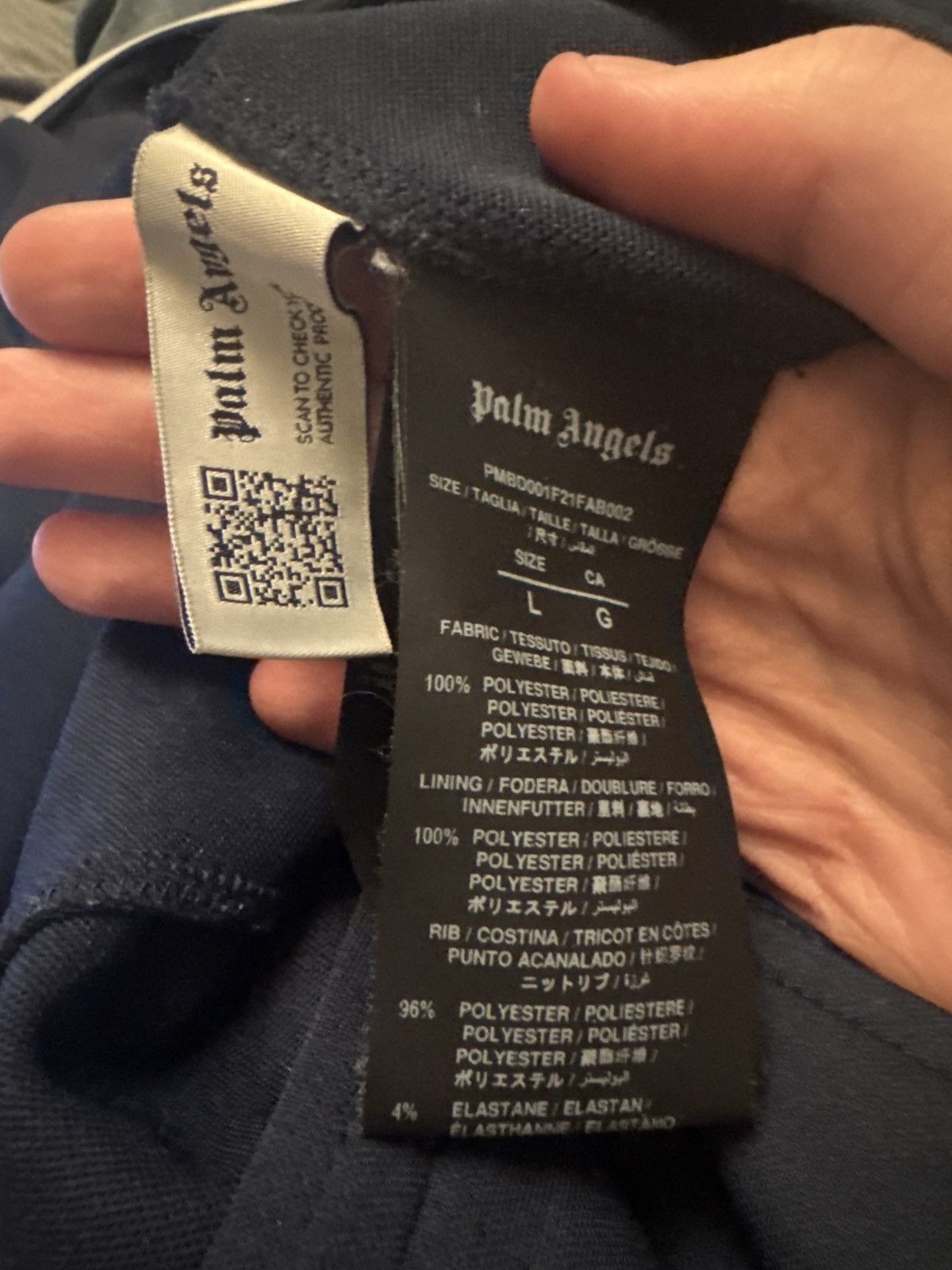 Palm angels tracksuit top