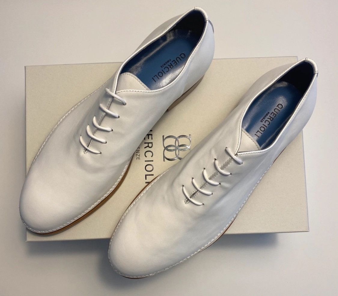 Bamboo shoes in smooth leather