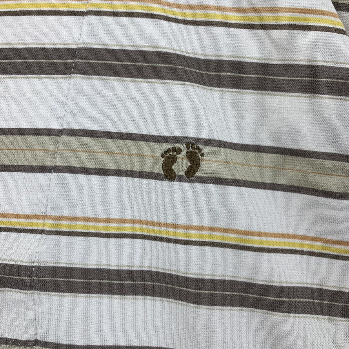 Hang Ten Vintage HANG TEN HAWAII Surf Aloha Striped Polo Size US L / EU 52-54 / 3 - 3 Thumbnail