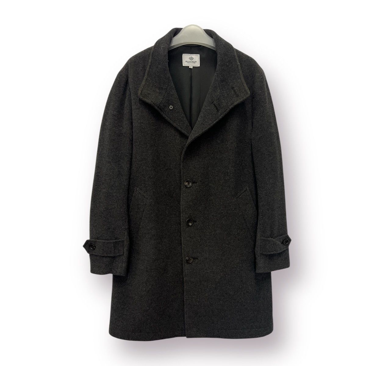 Beams Plus 🔥 Beams Heart Wool long coat Size US S / EU 44-46 / 1 - 1 Thumbnail