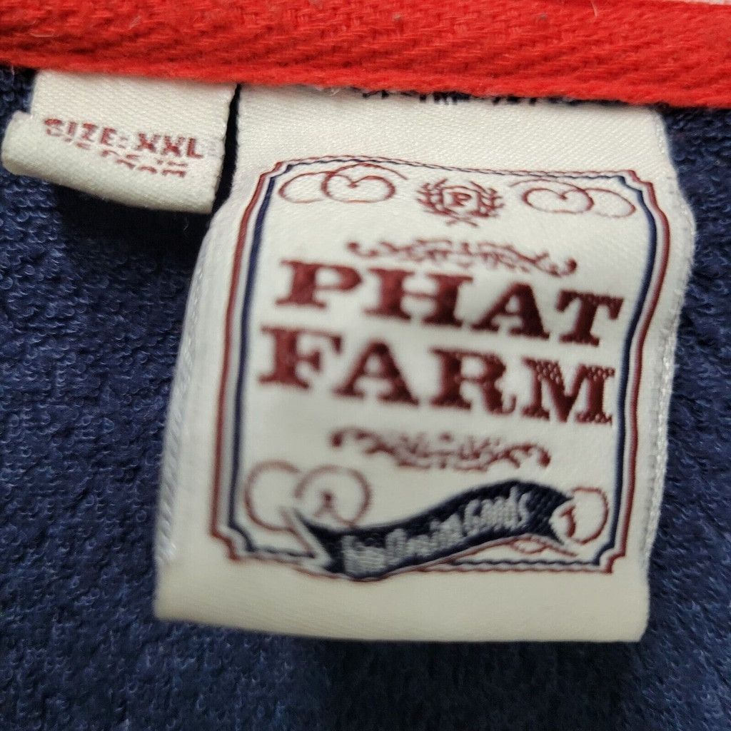 Phat Farm Phat Farm Men's Full-Zip Short Sleeves Hoodie Size 2XL. Size US XXL / EU 58 / 5 - 9 Thumbnail