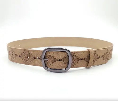 Other Elegant Floral Leather Belt Size ONE SIZE - 2 Thumbnail