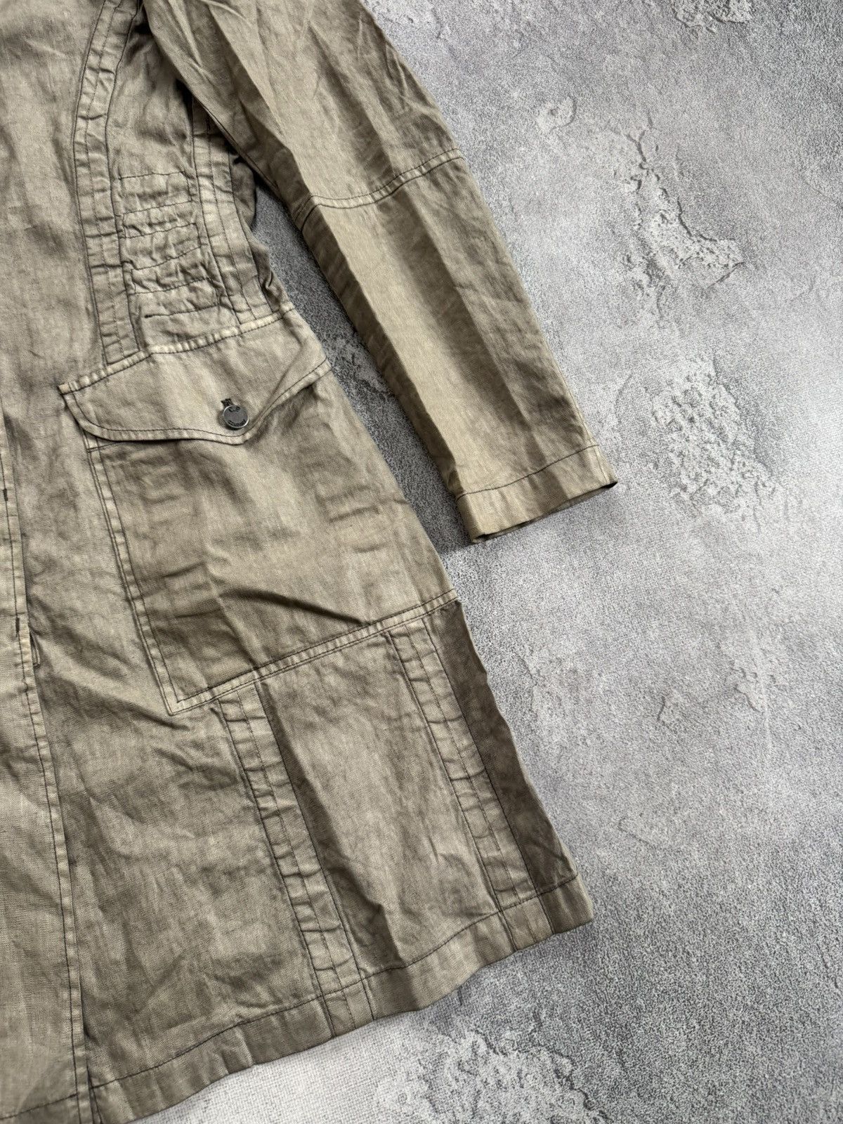 C.P. Company C.P. Company 40size SS04 vintage retro linen jacket coat Size S / US 4 / IT 40 - 10 Thumbnail