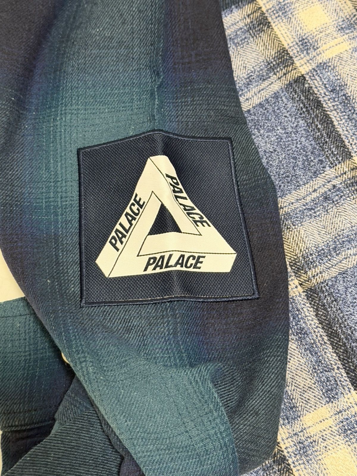 Palace Palace Patchy Flannel Shirt Blue Size L Brand New Size US L / EU 52-54 / 3 - 6 Thumbnail