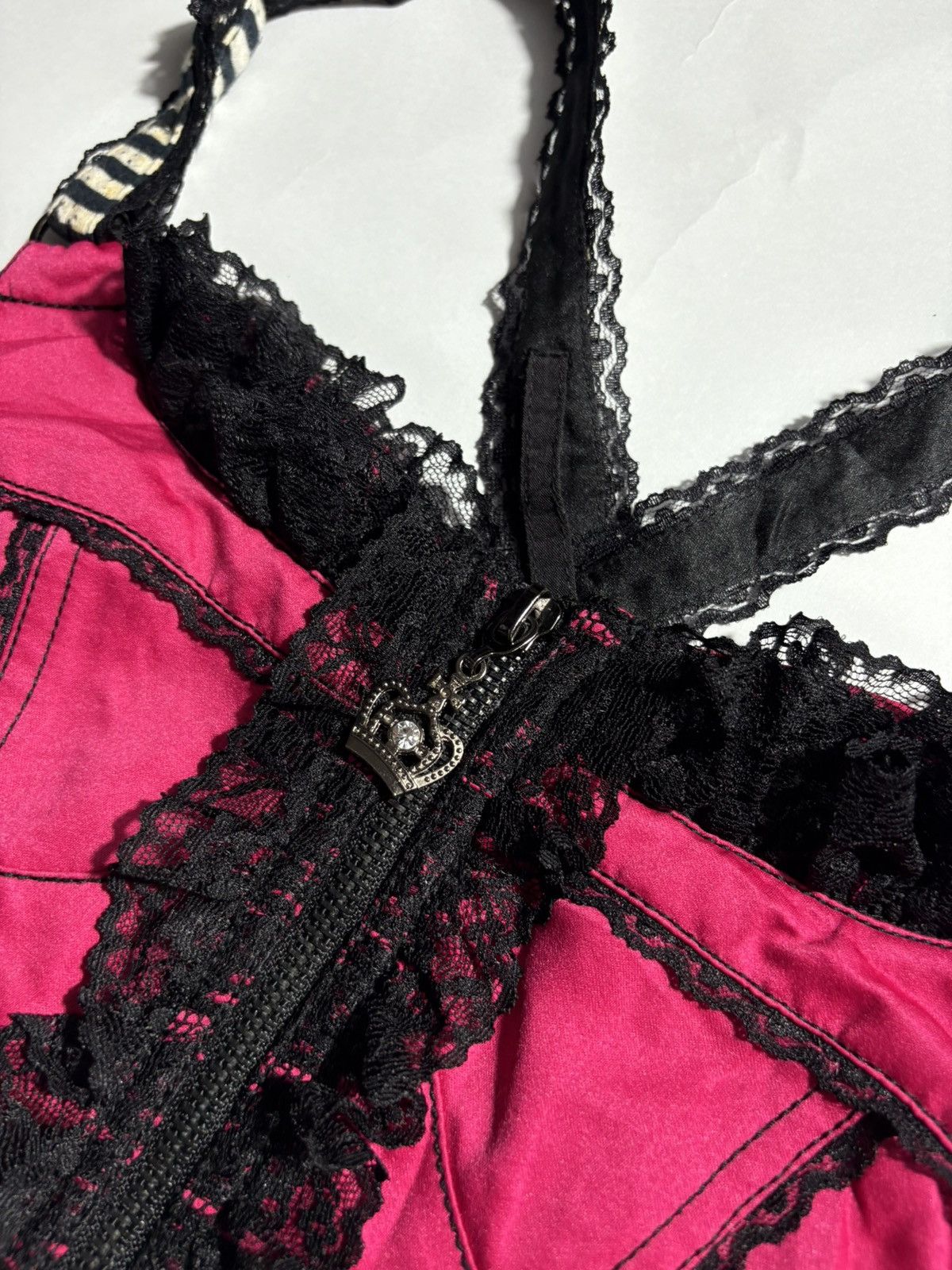 Japanese Brand ALGOQUINS PUNK GYARU STYLE CROPTOP Size ONE SIZE - 3 Thumbnail