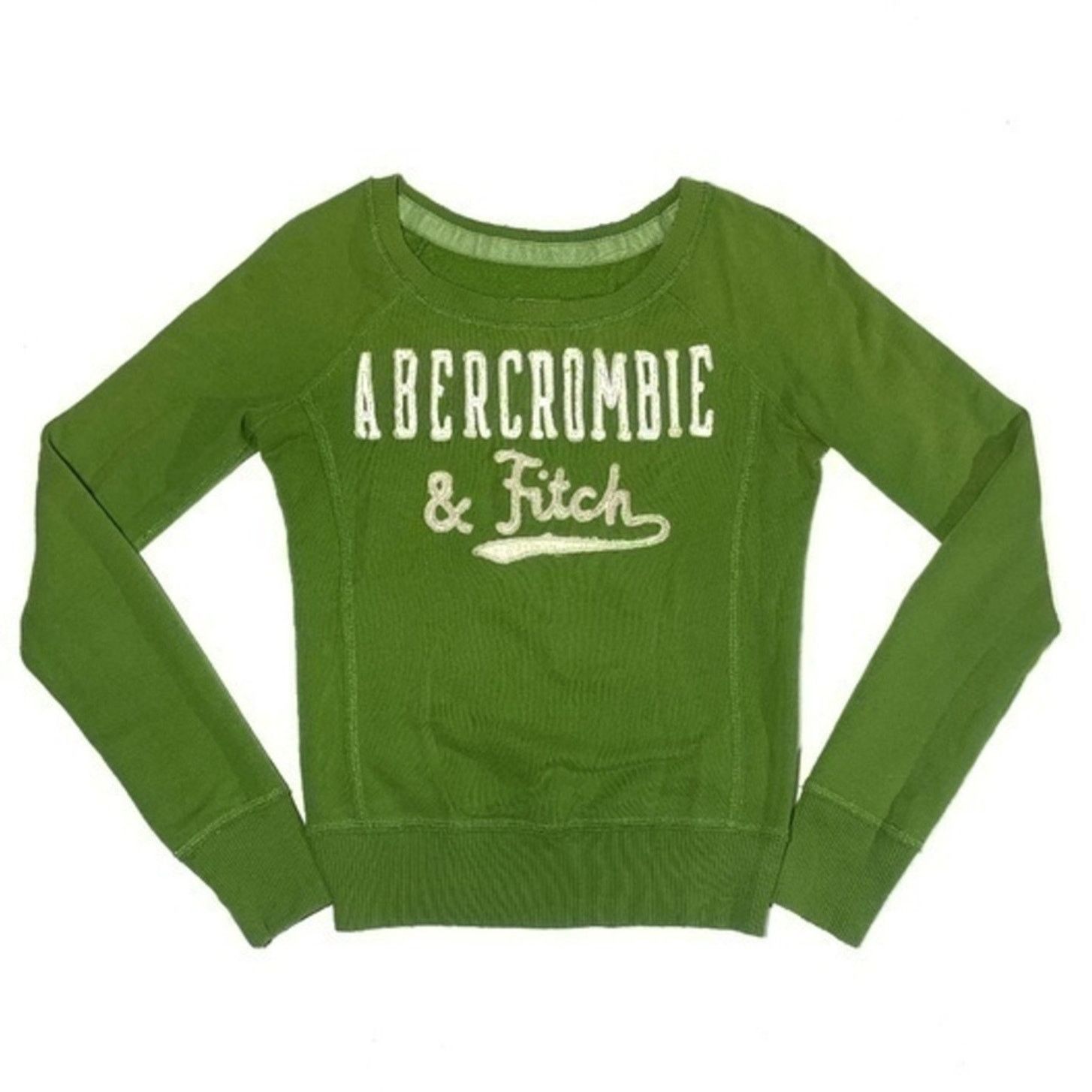 Abercrombie & Fitch Abercrombie & Fitch Green Sweater | Size XS Size XS / US 0-2 / IT 36-38 - 1 Thumbnail