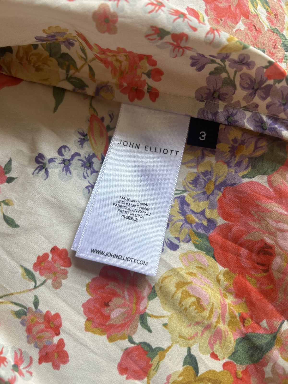John Elliott John Elliot Floral button down shirt Size US L / EU 52-54 / 3 - 9 Thumbnail