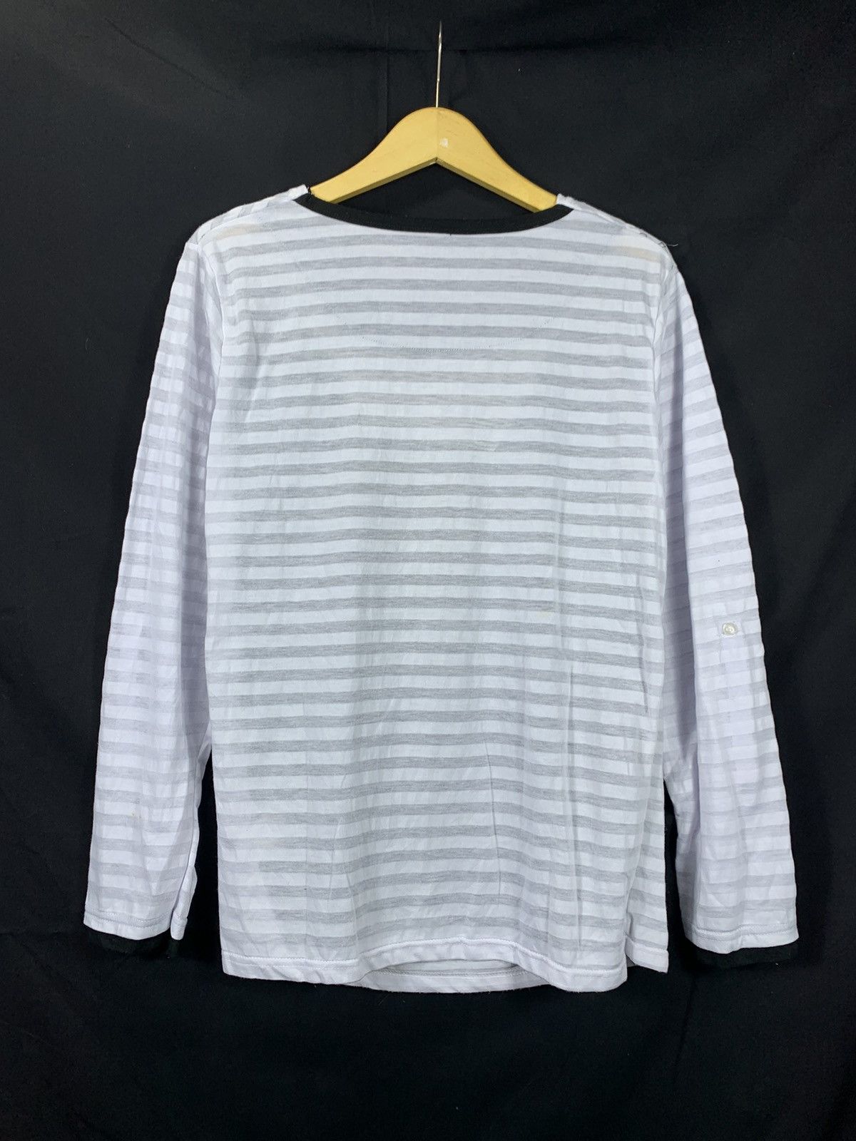If Six Was Nine × Japanese Brand × Le Grande Bleu (L.G.B.) Beaumere Tripel Layer Gothic punk Stripe Long Slevee Size US M / EU 48-50 / 2 - 2 Thumbnail