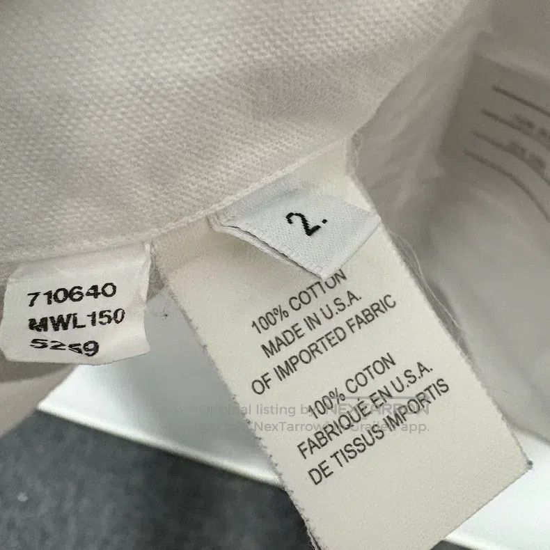 Thom Browne Thom Browne Ribbed Long Sleeve Shirt Size US M / EU 48-50 / 2 - 4 Thumbnail